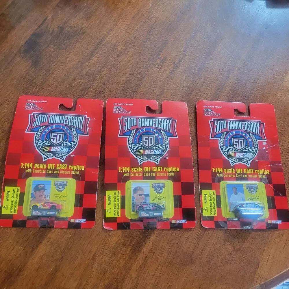 Racing Champions 50th Ann. Terry Labonte Jeff Burton Kellogg's #5 #99 #40 1:144